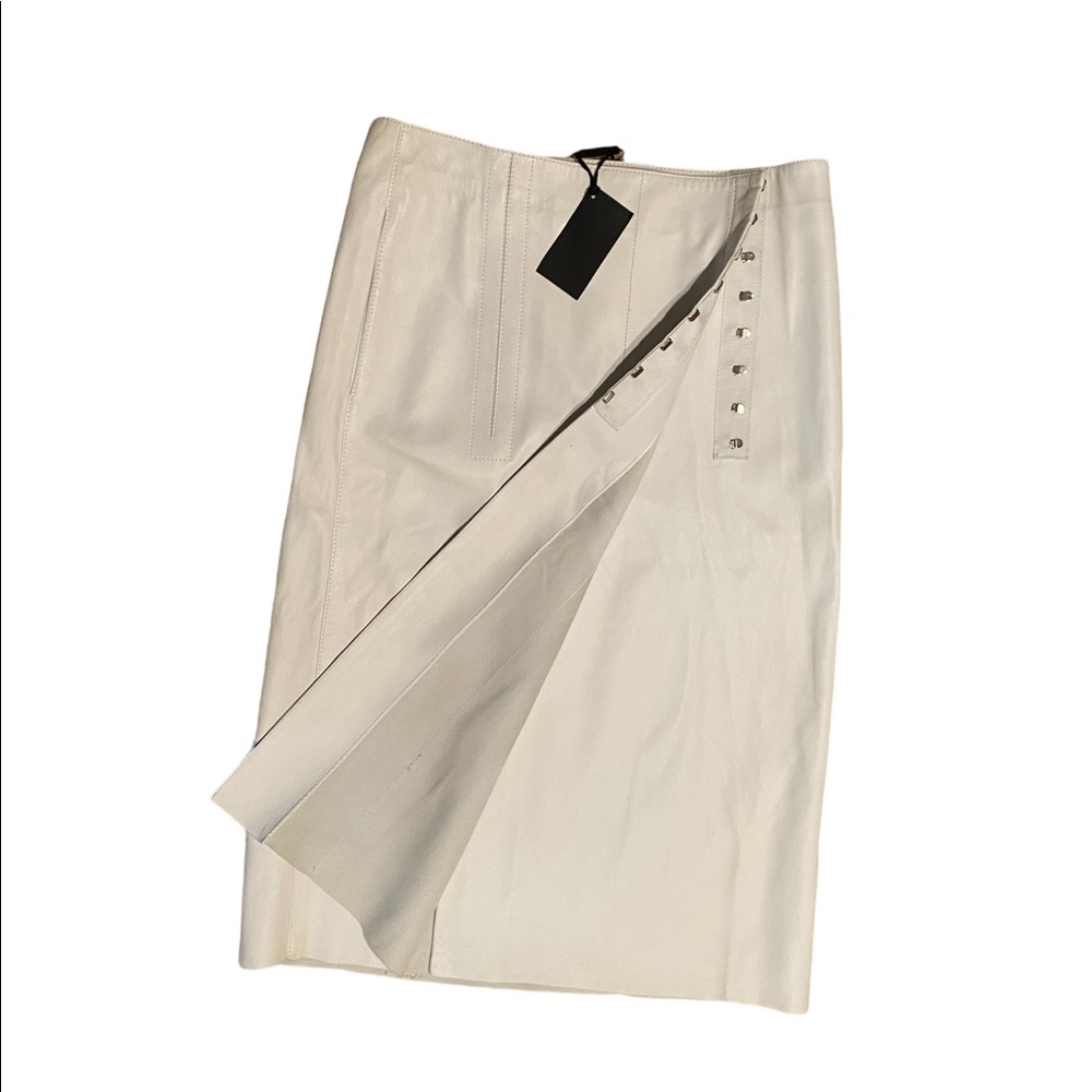 Calvin Klein leather skirt